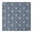 White-613, variant on Waterproof Square Tablecloth Fitted with Elastic Edge, Exotic Floral and Botanical Jungle Leaves Designs, Durable Vinyl with Backing for Indoor and Outdoor Use