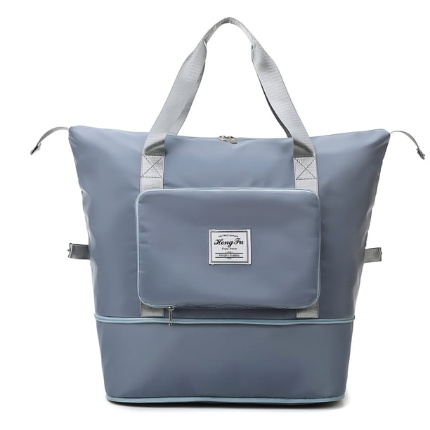 Bolsa De Viaje Suave Separación Seca Y Húmeda Deportes Bolsa De Hombro Portátil Bolsa Impermeable Para Yoga Gimnasio Bolso De Gran Capacidad Con Extensiones Para Viajes Finesse Al Aire Libre seitruly HA027313-03