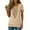 Beige, variant on Fake Two-Piece Sequins Shirts for Women Cowl Drop Front Short Sleeve Party Tops Dressy Sparkle Drawstring Tunic Blouse Red M