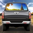 thumbnail image 2 of Eiffel Tower Paris France Rear Window Decals for Trucks- Pickup Car Window Stickers Decal- Truck Back Window Tint Decal Graphic Perforated Vinyl Truck Stickers 66" X 22", 2 of 2