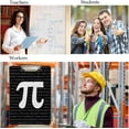 thumbnail image 5 of FMSHPON Mathematical Number Written Clipboard Hardboard Wood Nursing Clip Board and Pull for Standard A4 Letter 13x9 inches, 5 of 5