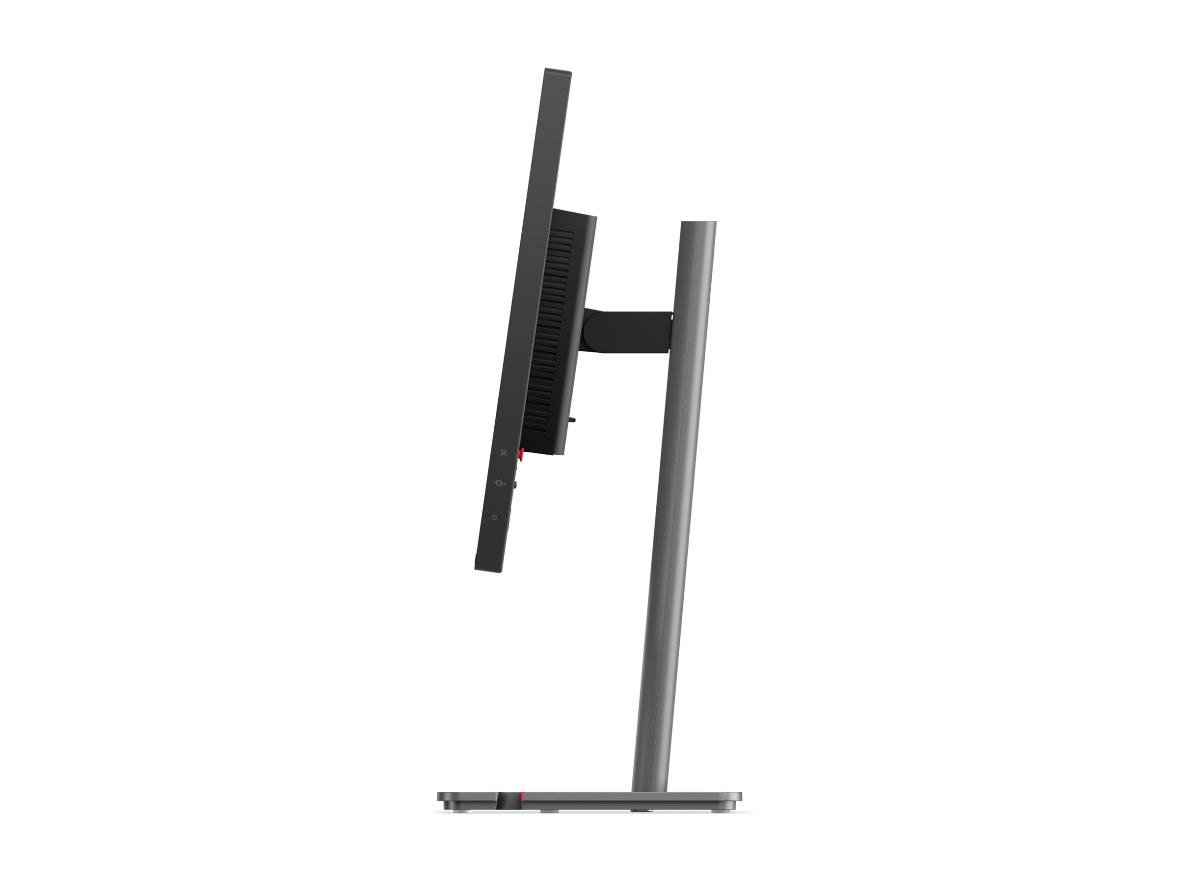 Lenovo ThinkVision P24QD-40 24" Class Webcam WQHD LED Monitor - 16:9 - Eclipse Black - 23.8" Viewable - In-plane Switching (IPS) Technology - WLED Backlight - 2560 x 1440 - 16.7 Million Colors - 30...