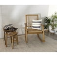 thumbnail image 4 of F. Corriveau International - Lara Rocking Chair with Backrest and Seat in Interwoven Wicker, 4 of 9