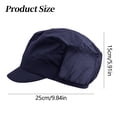 thumbnail image 2 of Adjustable Half Mesh Work Hat - Kitchen Cooking Cap, Reusable Washable Bouffant Beanie, Dust-Proof Service Hat, Breathable Summer Ventilation, Unisex, Comfortable, Durable, One Siz, 2 of 7