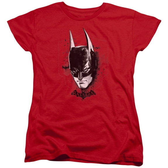 Batman Arkham Knight - Ak Head - Women's Short Sleeve Shirt - X-Large