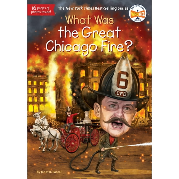 Pre-Owned What Was the Great Chicago Fire? (Paperback) 0399541586 9780399541582