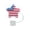 A, variant on 10 Pack Independence Day Straw Covers for 0.4 Inch Straws Patriotic Silicone Straw Toppers 4th of July Heart Star Dust-Proof Straw Caps for Drinks