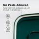 thumbnail image 3 of Contenedor de comida para perros Remington WeatherPro 10 kg, 3 of 7