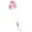 Pink - One Size, variant on Door Hanging Interactive Cat Toy 4.7 Inch Automatic Retractable Self Play Teaser Adjustable Training Toy for Indoor Cats Green