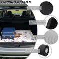 thumbnail image 6 of COEQINE Universal Car Trunk Liner for Dogs, All Weather SUV Cargo Mat Non-Slip Backing Trunk Protector Mat Fits Most Cars, SUVs & Trucks, Highland Cow Floral Violet, 6 of 7