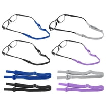Uxcell Adjustable Glasses Strap No Tail Eyewear Retainer, 4 Color 1 Set