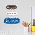 thumbnail image 2 of Signs ByLITA Designer Skin Care Makeup Area Sign (Brushed Silver) - Large, 2 of 6