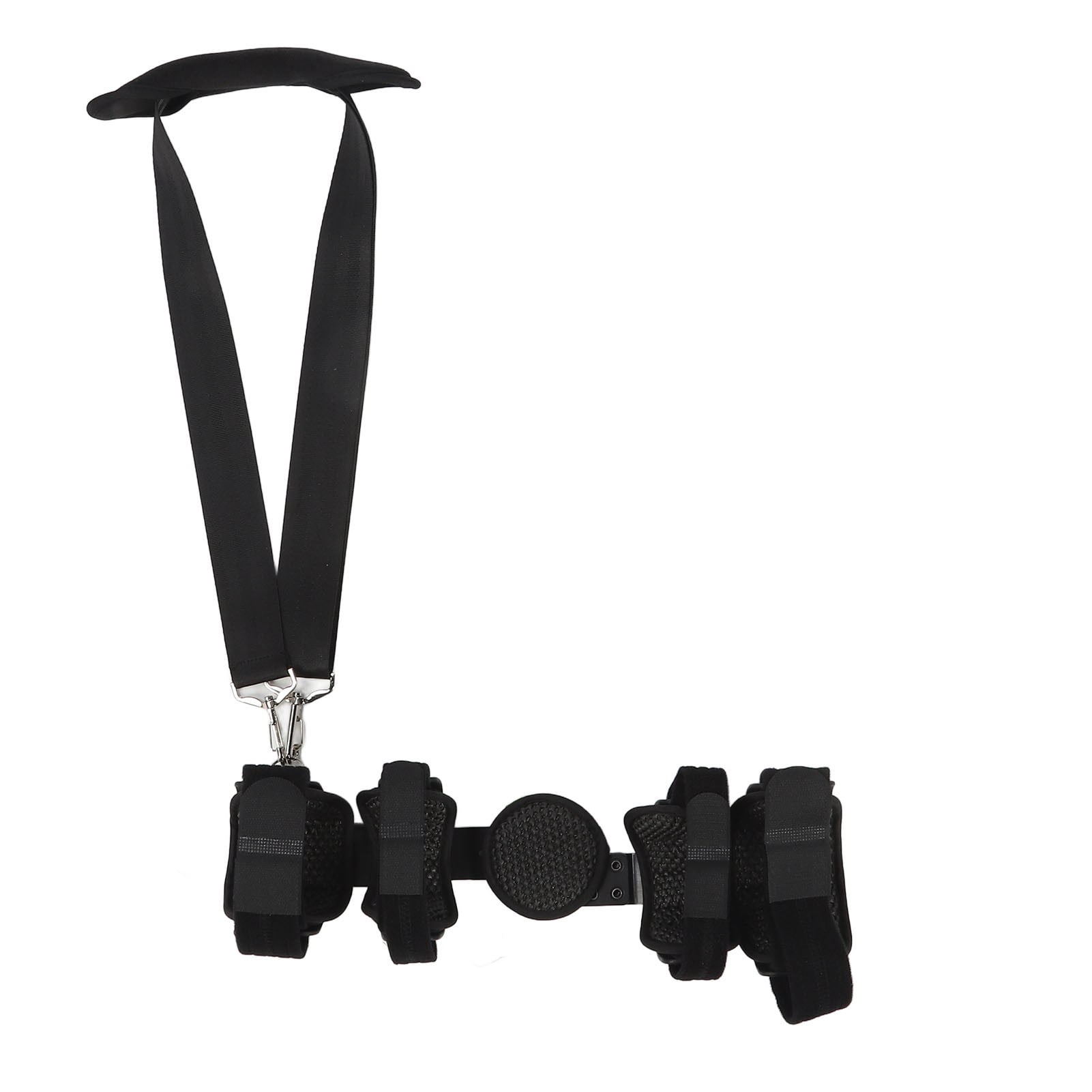 Nieyigj Adjustable Hinged Elbow Brace with Strap Sling Rehabilitation Support Corrective Orthosis Post Op Arm Splint Right Hand (20.08 inches / 51 cm)