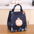 thumbnail image 1 of Portable Thermos Lunch Bag Oxford Cloth Insulation Cartoon Food Container, 1 of 8