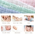 thumbnail image 5 of 5PCS Baby Washcloths, Super Absorbent Natural Cotton Baby Wipes, Soft Newborn Face Towel and Washcloth for Sensitive Skin, Newborn Essentials for Boys and Girls, 5 of 8