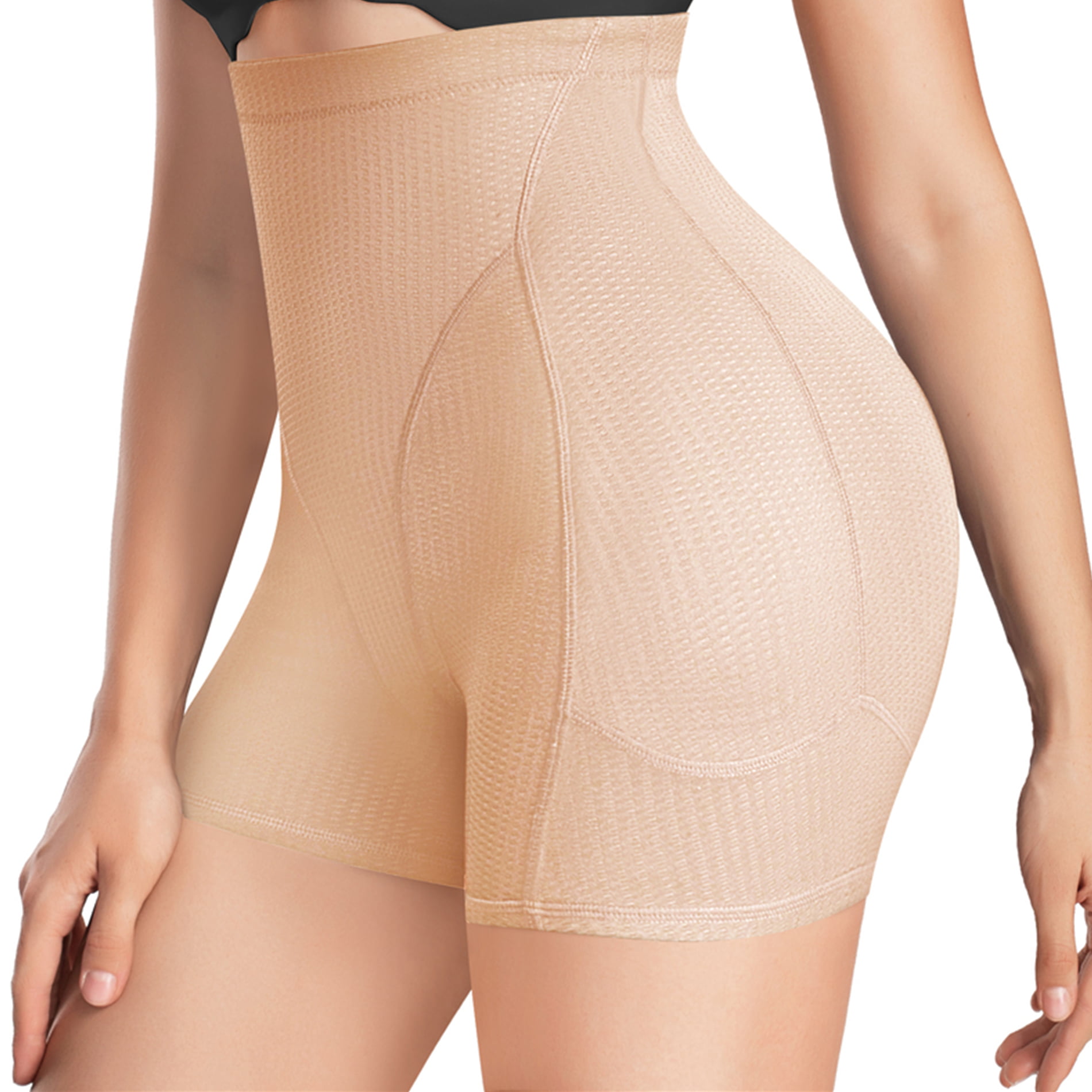 Women Hips and Butt Lifter 4 Removable Pads Enhancer Panties Booty Pop Underwear 