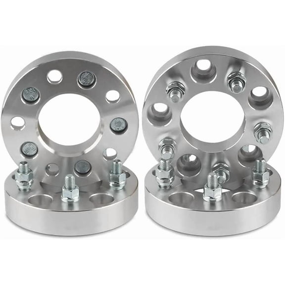 CWA Wheel Spacers Adapters 5x100 to 5x120 1" Thick Use 5x120 Wheels Makes Compatible with 5x100 Hub Set of 4