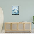 thumbnail image 4 of Stupell Industries Transitional Setting Sail Fleet Black Floating Frame Canvas Art, 25 x 31, by Julia Purinton, 4 of 8