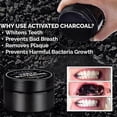 thumbnail image 3 of Charcoal Teeth Tooth Whitening Powder Natural Organic Toothpaste Toothbrush Oral, 3 of 4