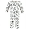 thumbnail image 5 of Hudson Baby Infant Girls Cotton Coveralls, Mom Dad Toile, 0-3 Months, 5 of 5