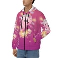 thumbnail image 3 of Honeii Cute Pink Axolotl A Print Hoodies for Men, Pullover & Full Zip, Breathable Zip up Hoodie, Sweatshirt-X-Large, 3 of 5