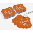 thumbnail image 5 of Inkdotpot Real Silver Foil Bracket Shape Paper Hang Tags Thank You Bridal Shower-Baby Shower-Retirement-Wedding-Birthday Favor Tags Pack Of 100, 5 of 7