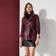thumbnail image 3 of Chaqueta de piel de oveja de Tayyane de primera calidad para mujer, abrigo real con estampado de lichi, chaquetas naturales de moda, ropa para mujer, 3 of 5