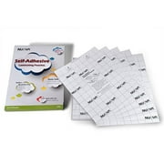 nuova lp50c premium self-adhesive laminating pouches, 9 inches x 12 inches, letter size, 3 mil, 50-pack, single sided
