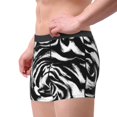 thumbnail image 4 of Daiia Leopard And Zebra 2 Men's Underwear Boxer Briefs, Cotton Stretch Moisture-Wicking Underwear-Small, 4 of 9
