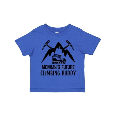 

Inktastic Rock Climber Mommy Climbing Buddy Gift Toddler Boy or Toddler Girl T-Shirt
