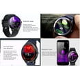 thumbnail image 4 of 1.28 Inch HD Fitness Tracker Watch with Touch Screen Heart Rate Monitor Camera Music Control, IP69 Waterproof Smart Watch, 4 of 5