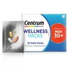 Centrum Wellness Packs Daily Vitamins for Men In Their 30S, Men's Vitamins With a Complete Multivitamin, Vitamin B-Complex, Vitamin D Supplement and Vitamin C 1000Mg - 30 Packs/1 Month Supply