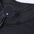 thumbnail image 4 of Athletic Shirts for Men with Zipper Mock Neck Long Sleeve Workout Tops Mens Casual Solid Stretchy Slim Pullover Basic Breathable Running Tshirts Shirt, 4 of 6