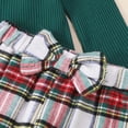 thumbnail image 6 of TOWED22 Toddler Girl Baby Outfits Clothing Long Sleeve Soft Tee + Joggers 2 Piece Clothes Set Cute for School(Green,9-12 M), 6 of 7
