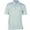 White/Lime Punch, variant on Monterey Club Men's Harrington Stripe Jersey Golf Polo Shirt #1674