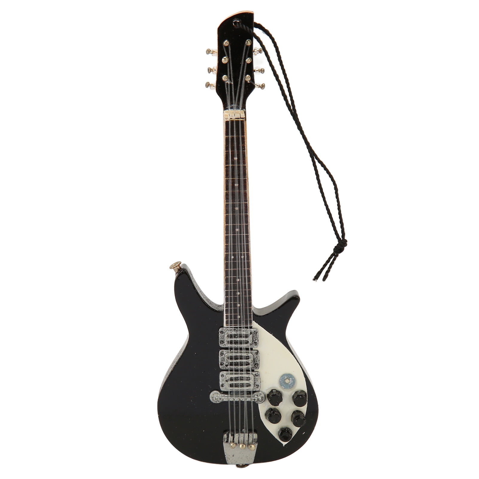 Guitare Miniature Pour Maison De Poupée - Échelle 1/6 Ou 1/12, En Bois, Détail Réaliste, Accessoire Déco - 10