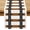 13" x 72", variant on Railroad Track Table Runner Christmas Express Birthday Party Decoration West Dining Room Kitchen Decor (13" x 72")