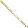 thumbnail image 3 of 10K Yellow Gold 8.5Mm Hand Polished Fancy Link Bracelet (Width 8.5) (Length 8) - Jbsp, 3 of 5