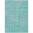 thumbnail image 2 of Addison Rugs Chantille Indoor/Outdoor Transitional Geometric, Abstract Turquoise Washable Rectangle Rug, 5' x 7'6", 2 of 6