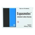 thumbnail image 1 of Espasmotex 250 mg/ 10 mg 25 tabletas, 1 of 2