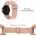 thumbnail image 3 of TOYOUTHS 20mm Stretchy Nylon Loop Band Compatible with amsung Galaxy Watch 7 6 5 4 FE 40mm 44mm/Watch 6 Classic/Watch 5 Pro/Watch 4 Classic/Active 2/Watch 3 Band Women, 3 of 6