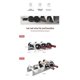 thumbnail image 5 of Wine Rack Wine Bottle Holder Bar Red Wine Stand 4 Bottles Rack, 5 of 5