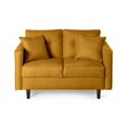 thumbnail image 3 of Sofá Love Seat 2 Plazas Makora Lino Mostaza Modelo Marzana, 3 of 8