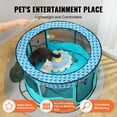thumbnail image 4 of VEVOR Foldable Pet Playpen with Storage bag for Indoor Outdoor Travel Camping 44in*44in - Blue, 4 of 5