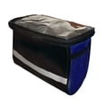 thumbnail image 2 of SPRING PARK Waterproof Bicycle Large Capacity Bike Handlebar Roll Bag Front Pannier Storage Bag Pouch Pack, 2 of 7