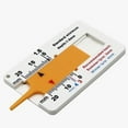 thumbnail image 4 of LOVIVER Lightweight Plastic Tyre Tread Depth Gauge Calipers Auto Car Motorcycle, 4 of 8