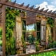 thumbnail image 1 of Cortinas Impermeables para Exteriores (2 Piezas), Diseño Floral Verde, 1,8 X 1,8 M, Paneles de Tela | Cortinas para Patio, Balcón, Ventana, Resistentes a La Intemperie y con Protección Uv, 1 of 6