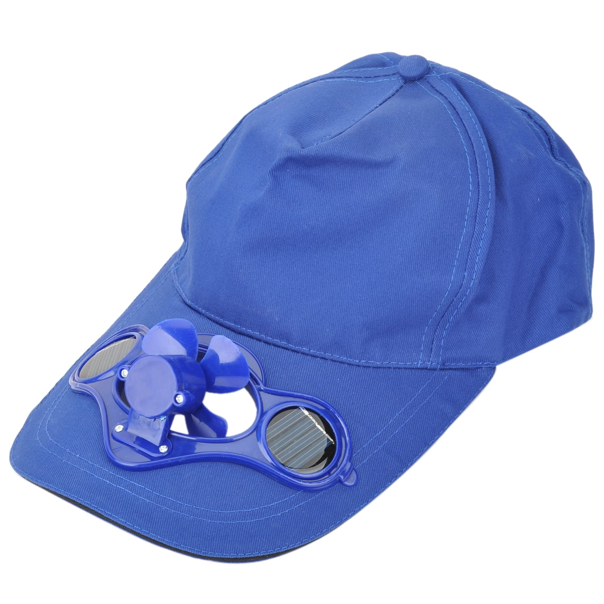 hat with built in fan