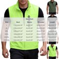 thumbnail image 4 of Men's Nylon Mesh Cooling Shirt Breathable Stand Collar Full Zipper Multi-Pocket Outdoor Fishing Hiking Work Travel Casual Tops | JASKFLY,Army Green L, 4 of 9