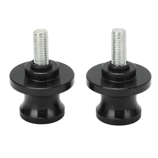 Carrete de Brazo Oscilante para Motocicleta CNC, Tornillo de Soporte de Brazo Basculante Universal M8 de Alta Resistencia para Motocicleta Z900 ZX10R ZX6R (Negro)